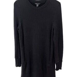Athleta Women’s Black Dress M  Long Sleeve Casual Athletic